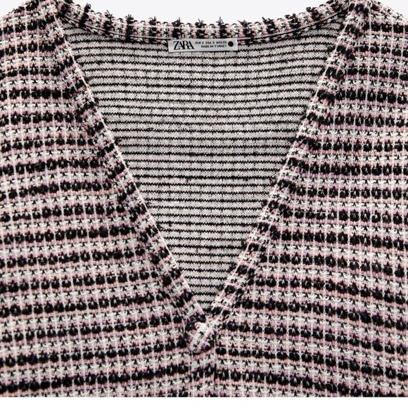 ZARA Long Sweater Dress Cardigan - Picture 2 of 7